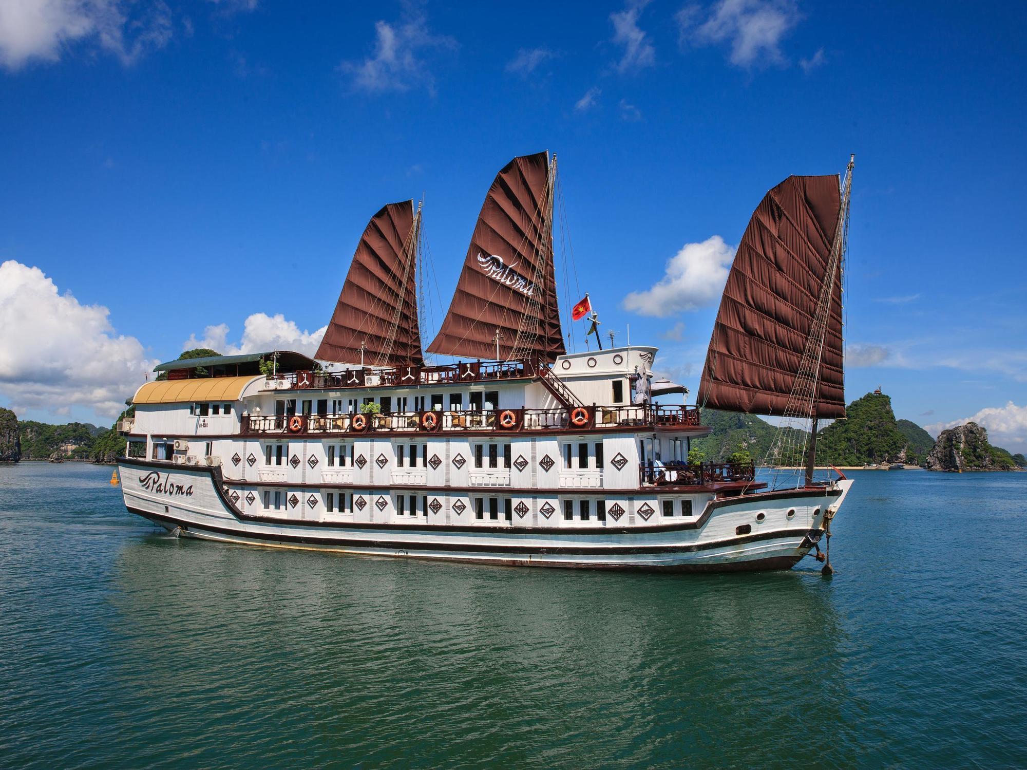 Hotel Halong Paloma Cruise à Hạ Long Extérieur photo